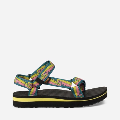 Teva Midform Universal Women's Black / Multicolor Sandals CA46403 Canada Clearance